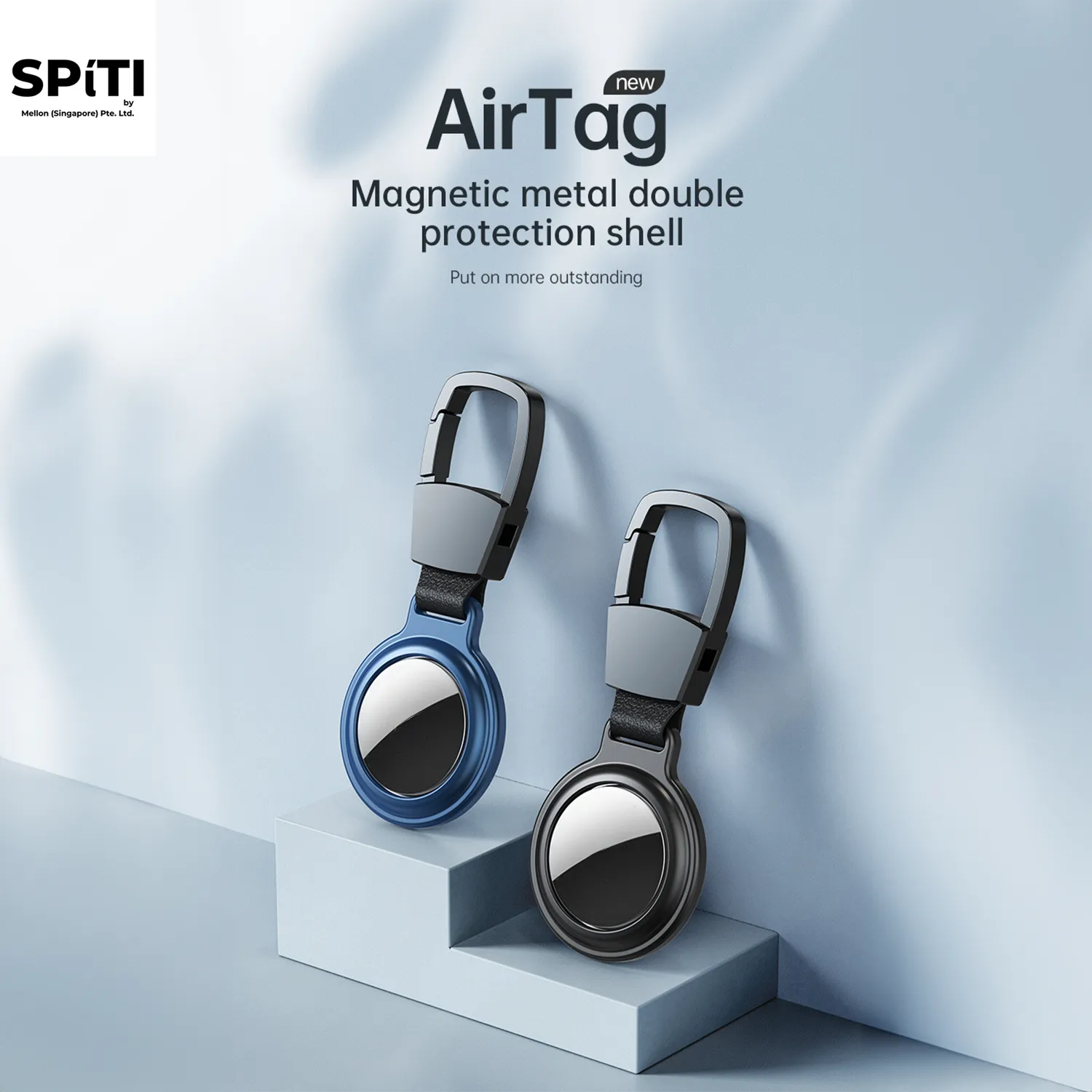 Anti-Lost AirTag Protective Cover - Scratch-Proof Aluminum Alloy Case — Photo 6