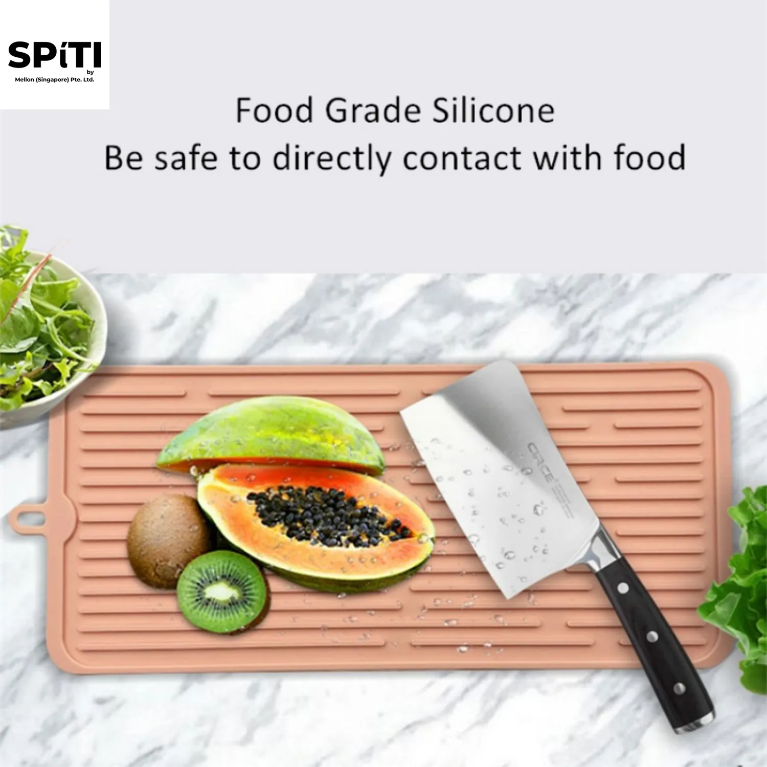 Foldable Silicone Sink Mat for Food Storage & Fruit Drying | Space-Saving Kitchen Sink Organizer — Photo 2