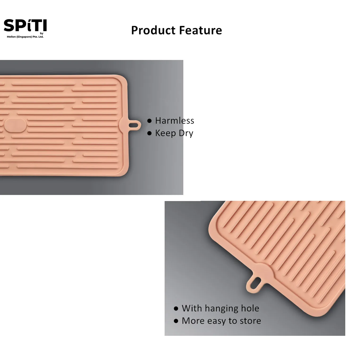Foldable Silicone Sink Mat for Food Storage & Fruit Drying | Space-Saving Kitchen Sink Organizer — Photo 5